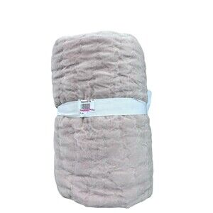 NEW Pottery Barn Washed Cotton Velvet Handcrafted Quilted EURO Sham ~ Pink Sand